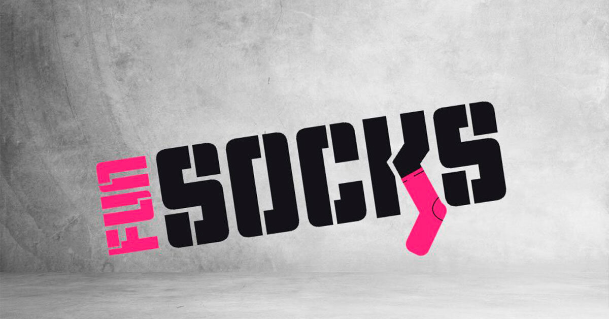 портфолио лого дизайн fun socks